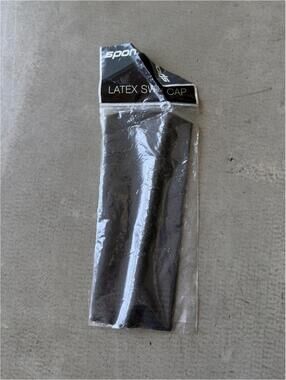 Sporti / Swim Cap / Black Latex